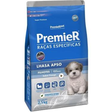 Imagem de Ração Premier Raça Especifica LhasaApso Filhote Frango 2,5Kg