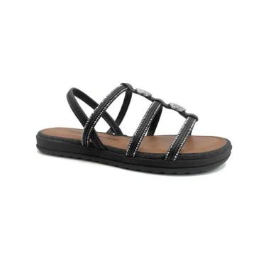 Imagem de Sandália Dakota Papete Flatform Y7571 Preto, 34, Preto