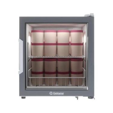 Imagem de Refrigerador Bancada 85l Gfb75 Branca Gelopar 220V