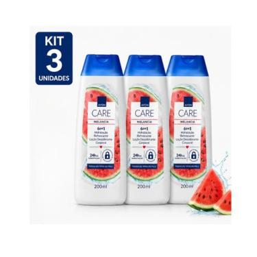 Imagem de Kit 3 Hidratantes Melancia Avon Care 200ml cada