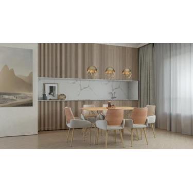 Imagem de Tampo para Mesa 140x80cm Liverpool - Fratini Móveis