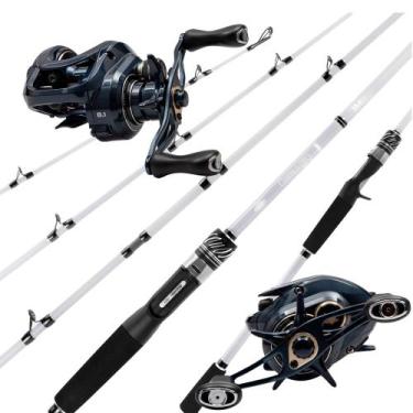Imagem de Carretilha De Pesca Daisen Kitsune Vara Carbono IM8 40-80lbs Lado da M