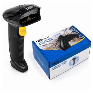 Imagem de Leitor de Código de Barras Laser DEX DX-182 USB 100 Scans/s
