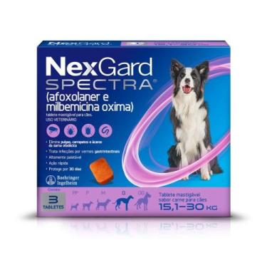 Imagem de NEXGARD SPECTRA G 15 a 30Kg 4,00GR C/3 - Boehringer