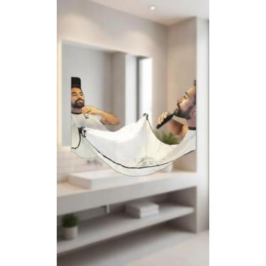 Imagem de Avental Coletor de Pelos para Barbear com Ventosas - Congratulations S