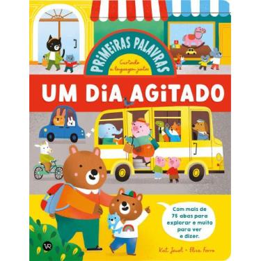 Imagem de Livro - Primeiras palavras - Um dia agitado