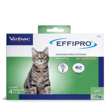 Imagem de Effipro Gatos - 4 Pipetas - Virbac