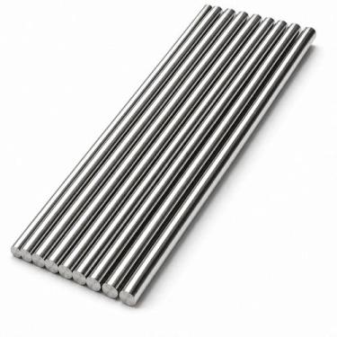 Imagem de Kit 2 Barras Maciças Inox 304 1/8 3,17mm X 50cm - LAURINDOS SHOP