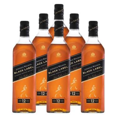 Imagem de Whisky Johnnie Walker Black Label 750ml 6 Unidades