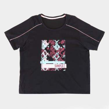 Imagem de Camiseta Alto Giro Malha Comfort Dry Assimétrica Plus Size Feminina-Feminino