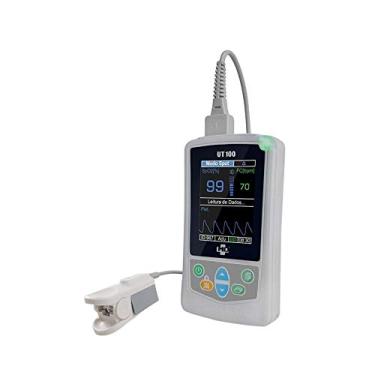 Imagem de Oxímetro de Pulso Portátil UT-100 | MD Sensor MD Reutilizável tipo Clip Adulto
