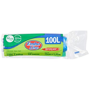 Imagem de Ni-SHEN Saco Lixo Embalixo Wecycle Reforçado Azul 100 Litros