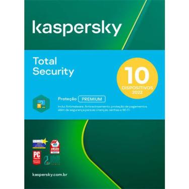 Imagem de Kaspersky  Total Security 10 Dispositivos 1 Ano Versão 2022