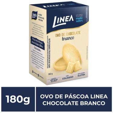 Imagem de Ovo de Páscoa, Linea, Chocolate Branco, Sem açúcar, 180g
