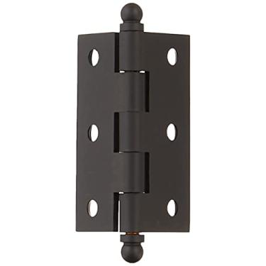 Imagem de idh by St. Simons 82015-10B Dobradiças de armário de latão sólido de qualidade profissional de 3,8 cm (par), 5 x 3,5 cm, bronze polido a óleo