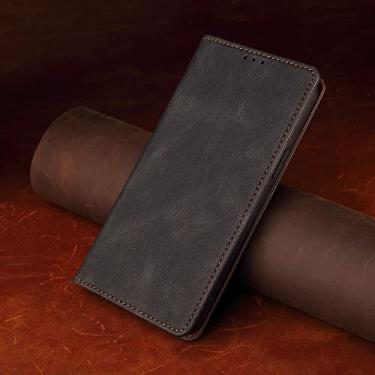 Imagem de Luxury Flip Wallet Case for iPhone 13 12 Mini 11 Pro Max X XS Max XR 8 7 6 6S Plus Leather Protect Cover,Black,For iPhone 7Plus 8Plus