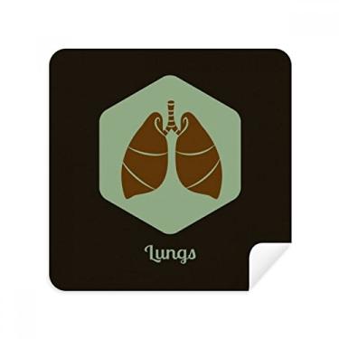 Imagem de Tecido de camurça para órgãos pulmões, tecido de camurça, 2 unidades