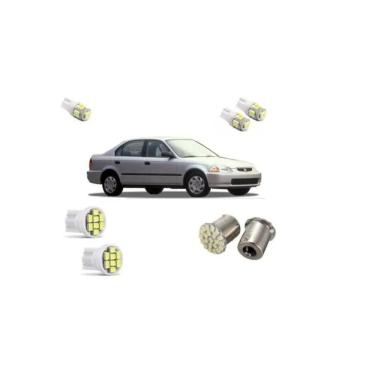 Imagem de Kit Lampadas De Led Honda Civic 1999 Á 2000