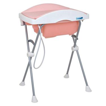 Imagem de Banheira Com Trocador Tchibum Burigotto Rosa Madder