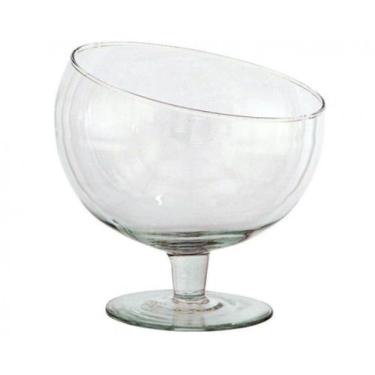 Imagem de Taça Boca Torta Média, Bomboniere De Vidro 15x13cm - Festas, Hoteis, Buffet