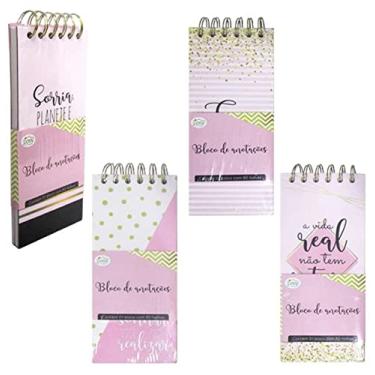 Imagem de Agenda Caderneta Bloco de Anotações com 80 Folhas Capa Dura