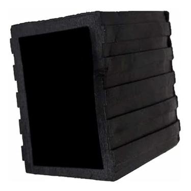 Imagem de Kit C/4 Ponteira Externa Pvc 60x40mm Equipamento De Academia