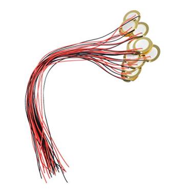 Imagem de TIMESETL 15 peças Piezo Pickup 27 mm Amplificadores Discos Piezo com grafites de 33 cm para bateria de guitarra acústica