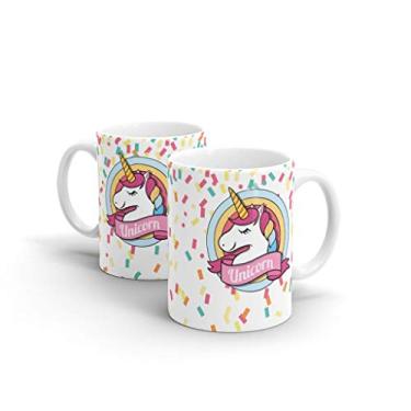 Imagem de Caneca Unicórnio Confete Beek, 325ml, Estilo Moderno, Tema Unicórnio