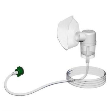 Imagem de Conjunto Micro Nebulizador Infantil Oxigênio Verde - Omron - Ns (Omron