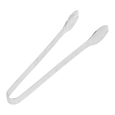 Imagem de Pinças de gelo, segurança 304 pinças de fatias de limão para cubos de açúcar, aço inoxidável Espelho