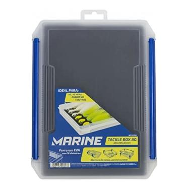 Imagem de Caixa Estojo Marine Sports Tackle Box MTB255J Para Isca Artificial 18 Divisórias em E.V.A