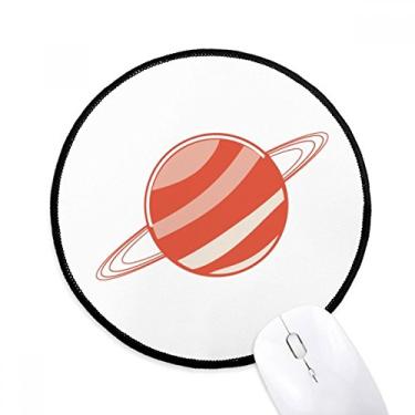 Imagem de DIYthinker Universo Alien Monster Saturn Mouse Pad Desktop Office Tapete Redondo para Computador