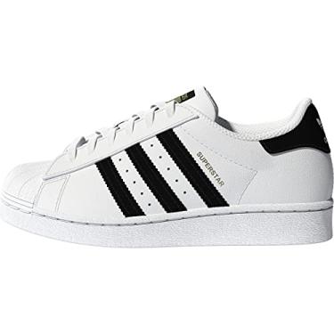 Imagem de adidas Kids' Superstar Foundation EL C Sneaker, White/Black/White, 2 M US Little Kid