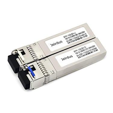 Imagem de Jeirdus para módulo transceptores Ubiquiti Force10 10GBASE-LR BIDI, um par de 10GBASE SFP+ Bidi, 10-20KM