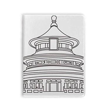 Imagem de Diário de capa macia com estampa de Temple of Heaven da China Architecture
