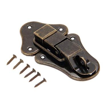 Imagem de Jóias Antigas Caixa De Madeira Hasps Gaveta Latches Malas Decorativas Malas Hasp Latch Buckle Fecho Furniture Hardware 95x52mm YYDFPIIA