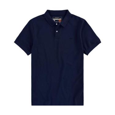Imagem de Camiseta Polo Plus Size Hangar 70655 Masculina - Hangar 33