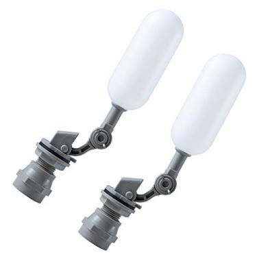 Imagem de Kit de mini válvula de esfera flutuante NPT de 1/2 polegada (1/2 polegada), umidificador de alimentação automática, tanque de lagoa, válvula de esfera flutuante, pacote com 2