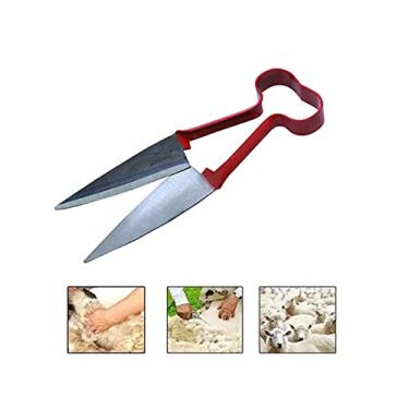 Imagem de Tesoura P/Crina E Tosquia 27,5CM Aço Carbono Tosquiar E Aparar Crina Ovelha 2229011 Aço Carbono Corneta