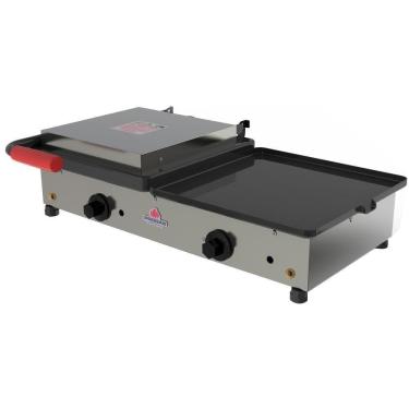 Imagem de Sanduicheira Lanche Dupla Uma Prensa Elétrica Pr700e - Progás 220v 220v