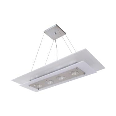 Imagem de Pendente Retangular Palladium, Attena, 1057 BR, Branco