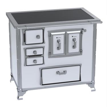 Imagem de Fogao a Lenha Venax GII n 2 Sec XVIII Premium Branco Gab