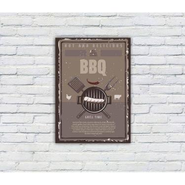Imagem de Placa Decorativa MDF Cantinho do Churrasco 14