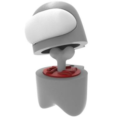 Imagem de Boneco Colecionável Jogo "Entre Nós" Figure Action Astronauta Brinquedo Desmontável - Cinza