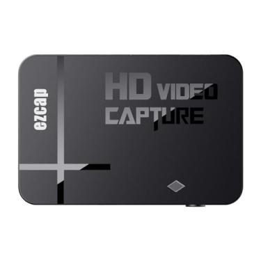 Imagem de CIADAZ 288P HD Placa de captura de vídeo Conversor de áudio e vídeo Entrada AV Entrada de microfone HD Saída de áudio Plug and Play para gravação de vídeo de jogos Ensino de transmissão de streaming a