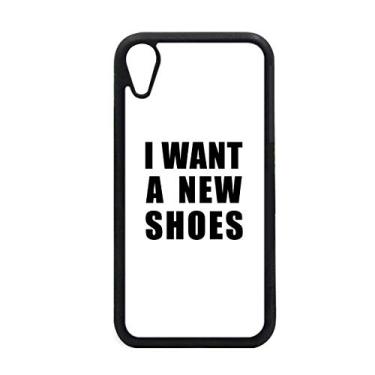 Imagem de Capa I Want A New Shoes para iPhone XR para proteção de telefone Apple