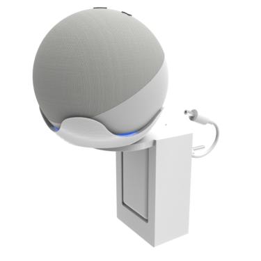 Imagem de Suporte Stand De Tomada Compat vel Com Alexa Echo Dot 4  Ou 5