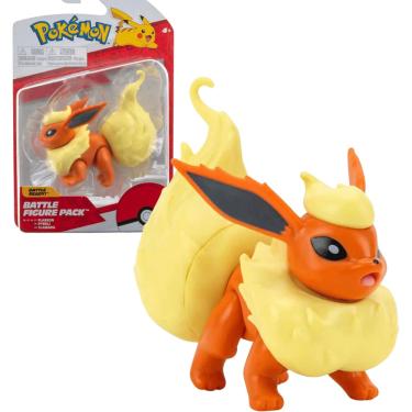 Imagem de Figura Flareon Pokemon Battle Figure 7 cm Sunny 2601