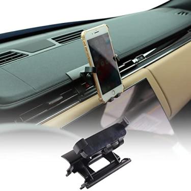 Imagem de JONKOKO Suporte de celular para painel de carro Alumium para Land Rover Range Rover Vogue 2023 Controle Central Tomada de Ar Suporte de Telefone Celular Suporte de Navegação GPS Acessórios para Carro