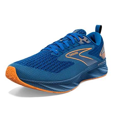 Imagem de Brooks Levitate 6 masculino, Azul clássico/laranja, 43